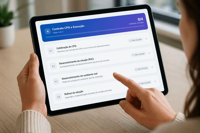 Acompanhamento dos projetos